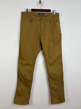 DU/ER No Sweat Pants Mens 36 x 31 Tobacco Brown N2X Relaxed Fit Taper Athletic